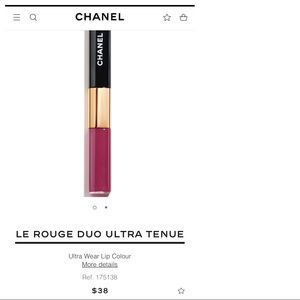 CHANEL ROUGE DUO ULTRA TENUE LIP COLOUR 102